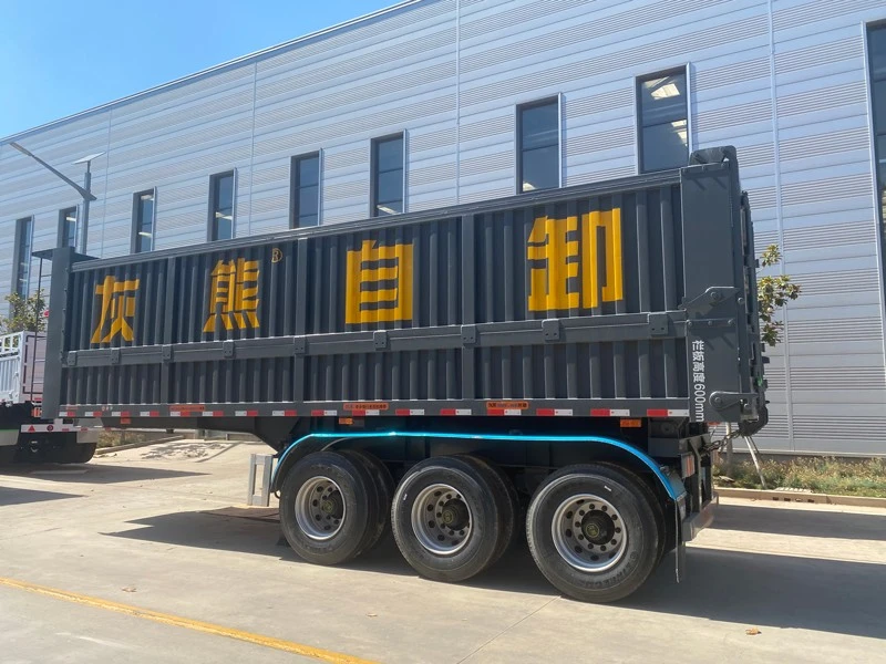 3 Axle 50 Ton Dump Semi Trailer For Sale