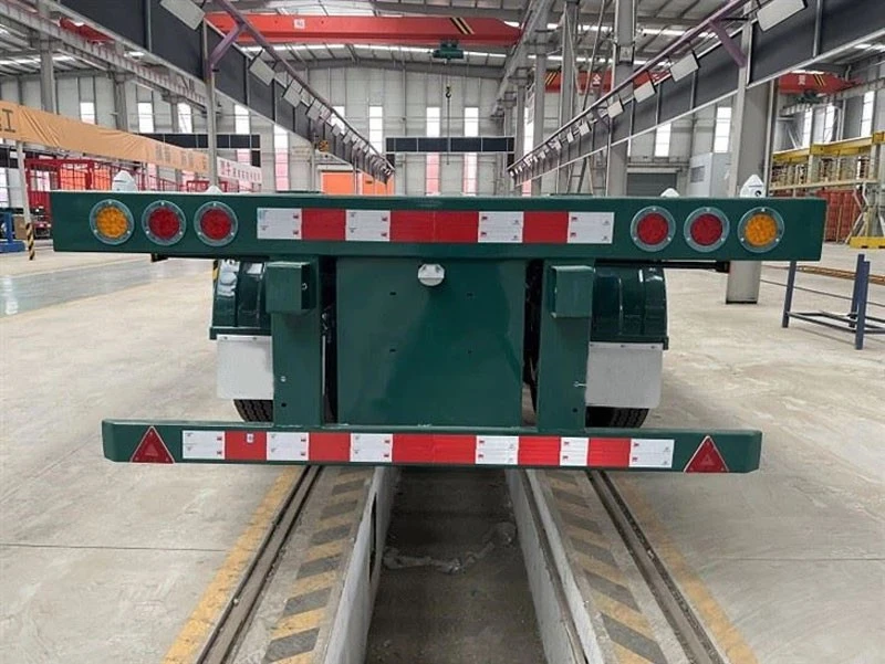 40ft Container Chassis Trailer in Central America