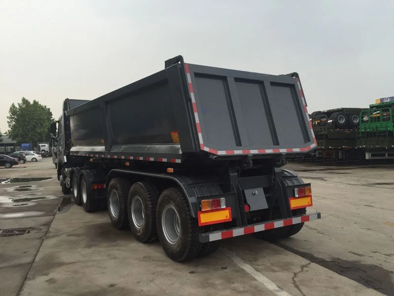 Custom 30/50 Ton Dump Semi Trailer factory